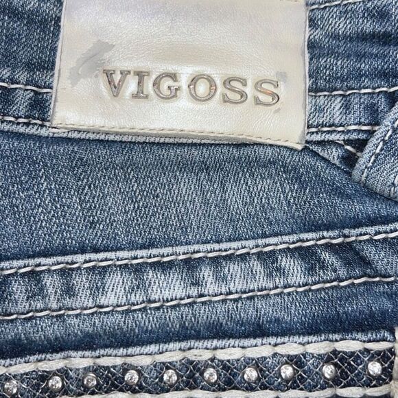 Vigoss The New York Denim Capris Size 7/8 Waist 32” #106 - Picture 6 of 6
